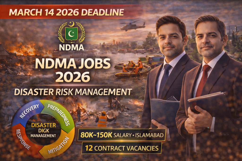 NDMA Jobs 2026