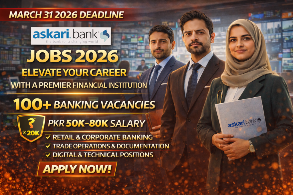 Askari Bank job vacancies 2026