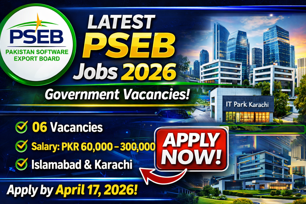 PSEB job openings for 2026
