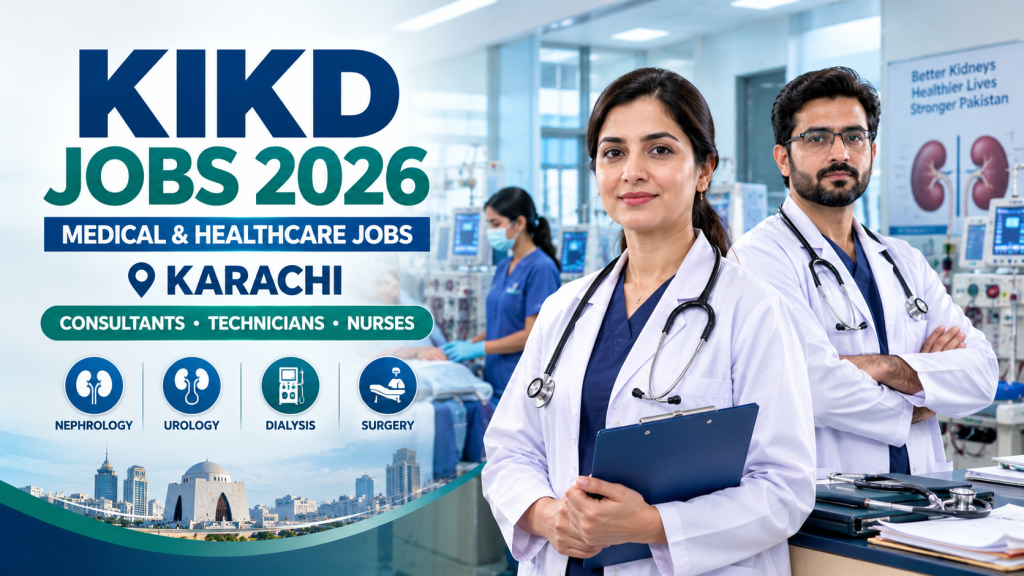 KIKD Jobs 2026 in Karachi – Medical and Healthcare Jobs for Consultants, Technicians and Nurses