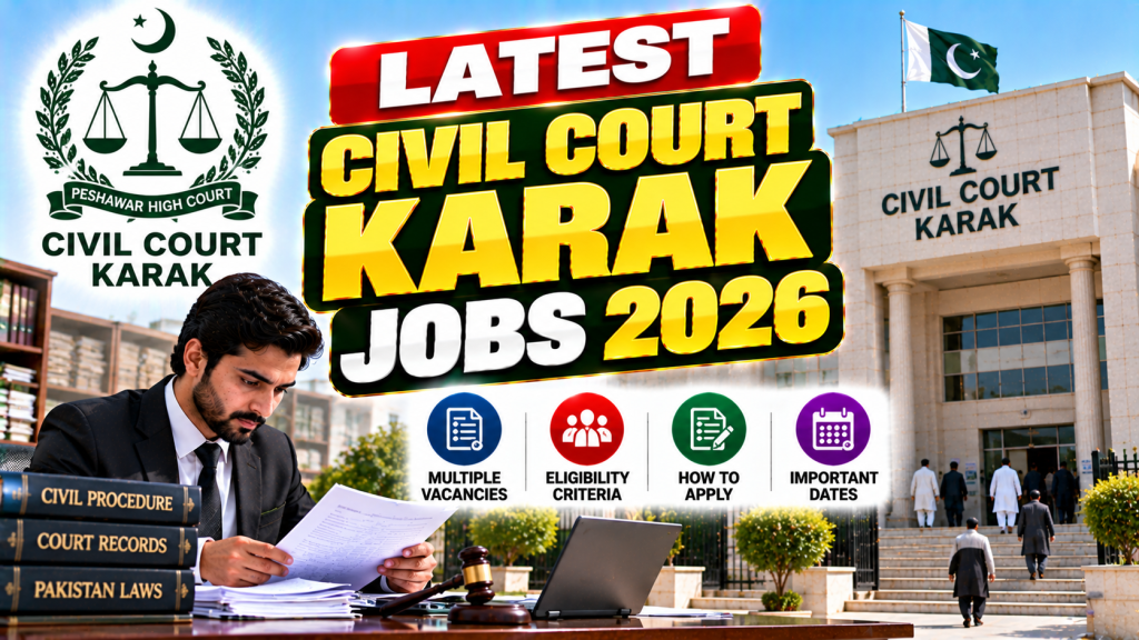 Civil Court Karak Jobs 2026