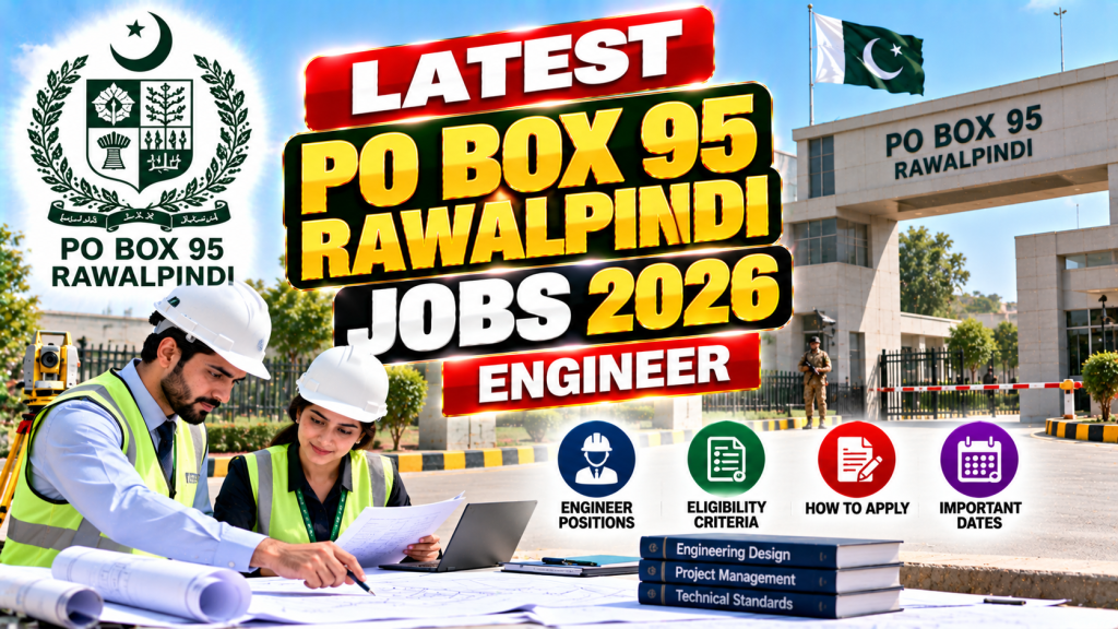 Pakistan Engineering Jobs 2026 Recruitment Poster